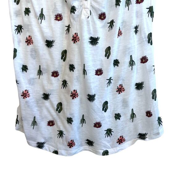 Kismet Cactus Novelty Print Racerback Tank - Picture 3 of 6